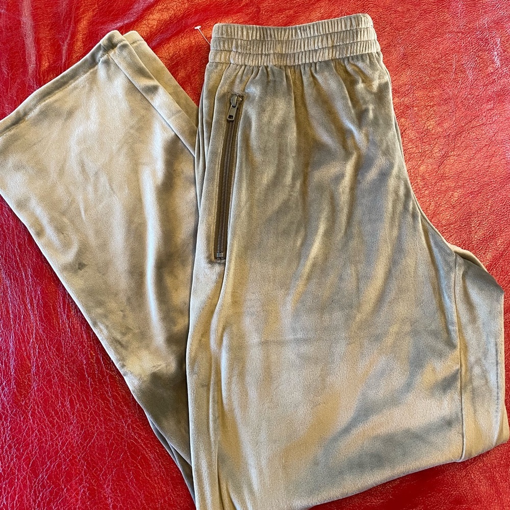 SKIMS Velour track pants from. NWOT
